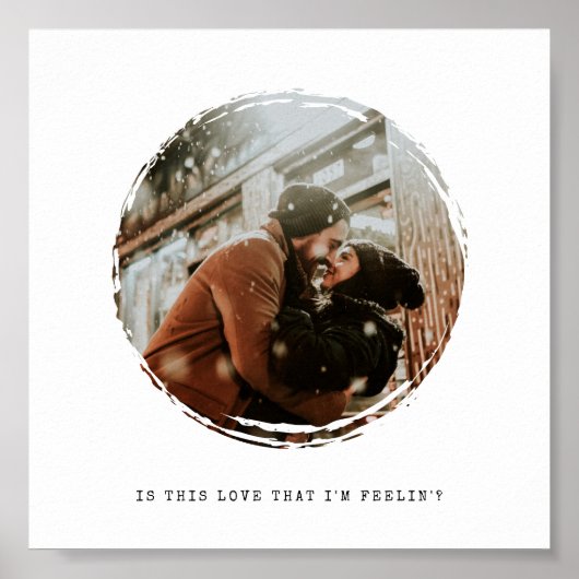 Circulaire foto poster (Voorkant)