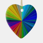 Circulaire gradiënt Regelboog Keramisch Ornament (Rechts)