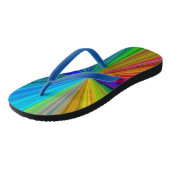 Circulaire gradiënt Regelboog Teenslippers (Schuin)