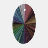 Circulaire gradiënt, regenboog keramisch ornament (Rechts)