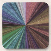 Circulaire gradiënt, regenboog onderzetter (Voorkant)