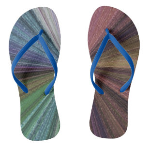 Circulaire gradiënt, regenboog teenslippers