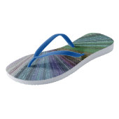 Circulaire gradiënt, regenboog teenslippers (Schuin)