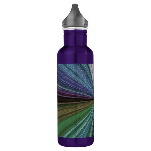 Circulaire gradiënt, regenboog waterfles (Links)