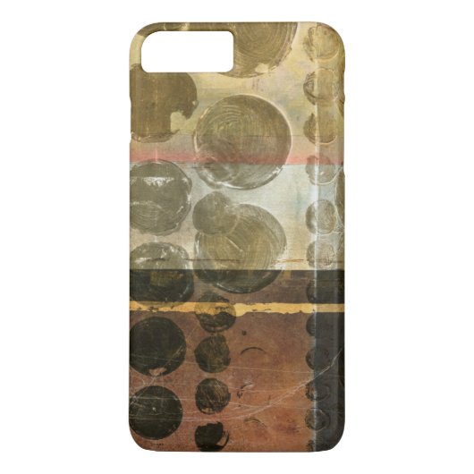 Circulaire groene druppeltjes Case-Mate iPhone case (Achterkant)