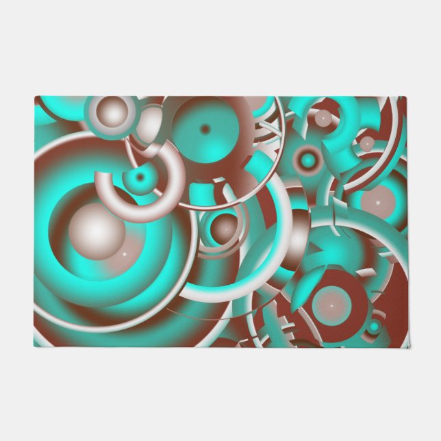 Circulaire hematocriet deurmat (Voorkant)