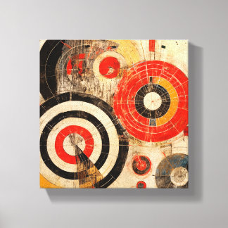 Circulaire Kunst Canvas Afdruk