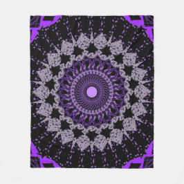 Circulaire Mandala Fleece Deken