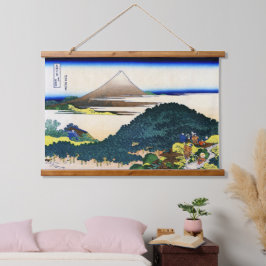Circulaire pijnbomen van Aoyama Hokusai 1830 Hangend Wandkleed