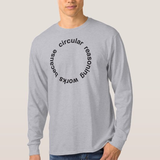 Circulaire redenering t-shirt (Voorkant)