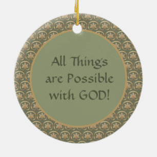 Circulaire Sint-Rita van Cascia (M 015) Keramisch Ornament