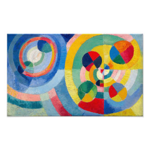 Circulaire Vormen Robert Delaunay Foto Afdruk