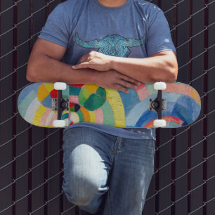 Circulaire Vormen Robert Delaunay Skateboard