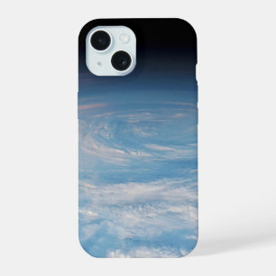 Circulaire wolkenformatie boven de Zuid-Pacific. iPhone 15 Hoesje
