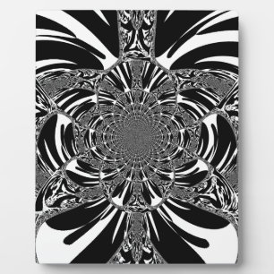 Circulaire Zebra Kaleidoscoop Art Print Fotoplaat