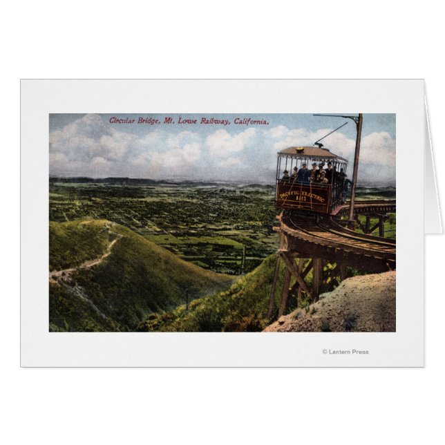 Circular Bridge Pacific Railway Uitzicht (Voorkant Horizontaal)