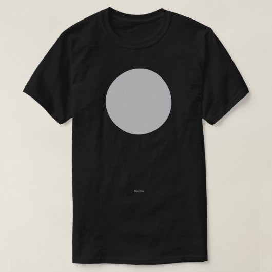 Circular Crayola BlueGrey T-shirt (Design voorkant)