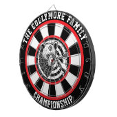 Circular Grizzly Forest Target Art Dartbord (Voorkant Rechts)