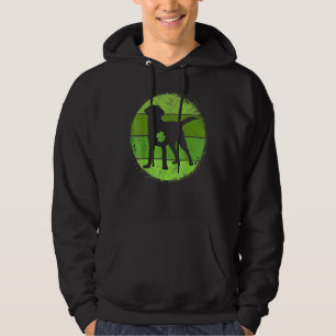 Circular Labrador Irish Shamrock Dog St Patrick S Hoodie