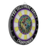 Circular Moose Forest Target Art Dartbord (Voorkant Links)