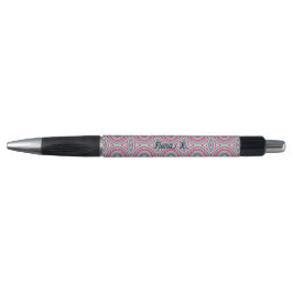 Circular Pattern Name Customizable Ballpoint Pen