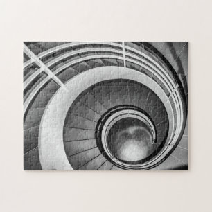 Circular Stairway BW Legpuzzel