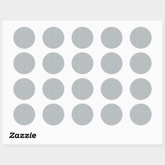Circular sticker with a detailed geometric pattern (Feuille)