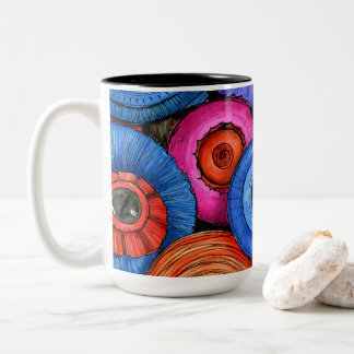 Circular Tweekleurige Koffiemok