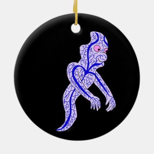 Circulatoire geest keramisch ornament (Achterkant)