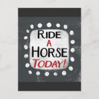 Circuler Un Cheval Carte Postale Aujourd'Hui