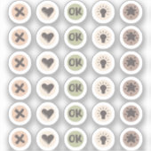 Círculos de doodles para la planificación sticker (Voorkant)