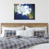 Circum-Arctic permafrost Canvas Afdruk (Insitu (Slaapkamer))