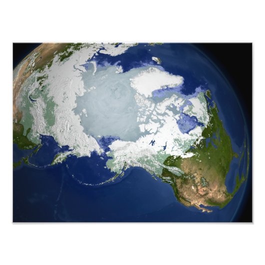 Circum-Arctic permafrost Foto Afdruk (Voorkant)