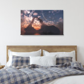 "Circumpolar" gewikkeld canvas Afdruk (Insitu (Slaapkamer))