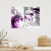 Circumvolutie Abstract Poster (Keuken)