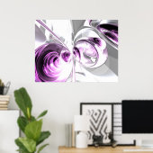 Circumvolutie Abstract Poster (Thuiskantoor)