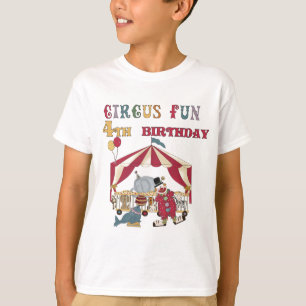 Circus 4e verjaardag Tshirts en geschenken