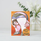  Circus Acrobat Briefkaart (Staand voorkant)