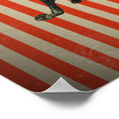  circus acrobat op het poster van het paard (Hoek)