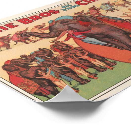 Circus Ad Poster (Hoek)