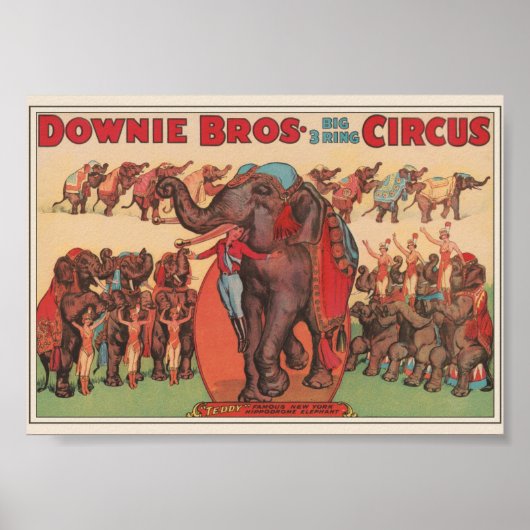  Circus Ad Poster (Voorkant)