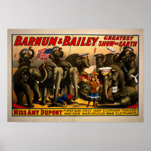  Circus Ad Poster