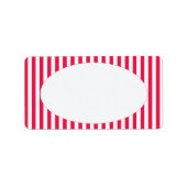 Circus adreslabel etiket (Voorkant)