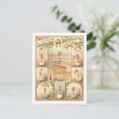  Circus Adverteren: Joseph Wallenda Briefkaart (Staand voorkant)