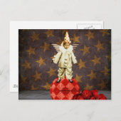  Circus Angel Clown Briefkaart (Voorkant / Achterkant)