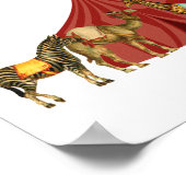 Circus Animals And Tent Poster (Hoek)