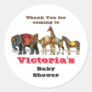 Circus Animals Stickers