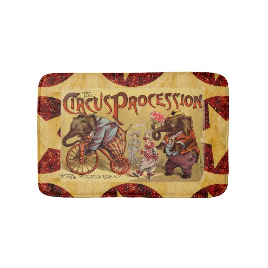 Circus Bath Mat (Voorkant)