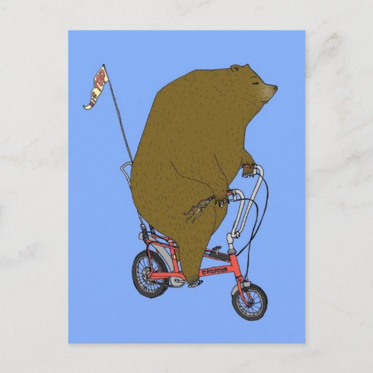 Circus Beer Briefkaart (Voorkant)