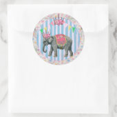 Circus ~ Bella Bella Studios Ronde Sticker (Tas)